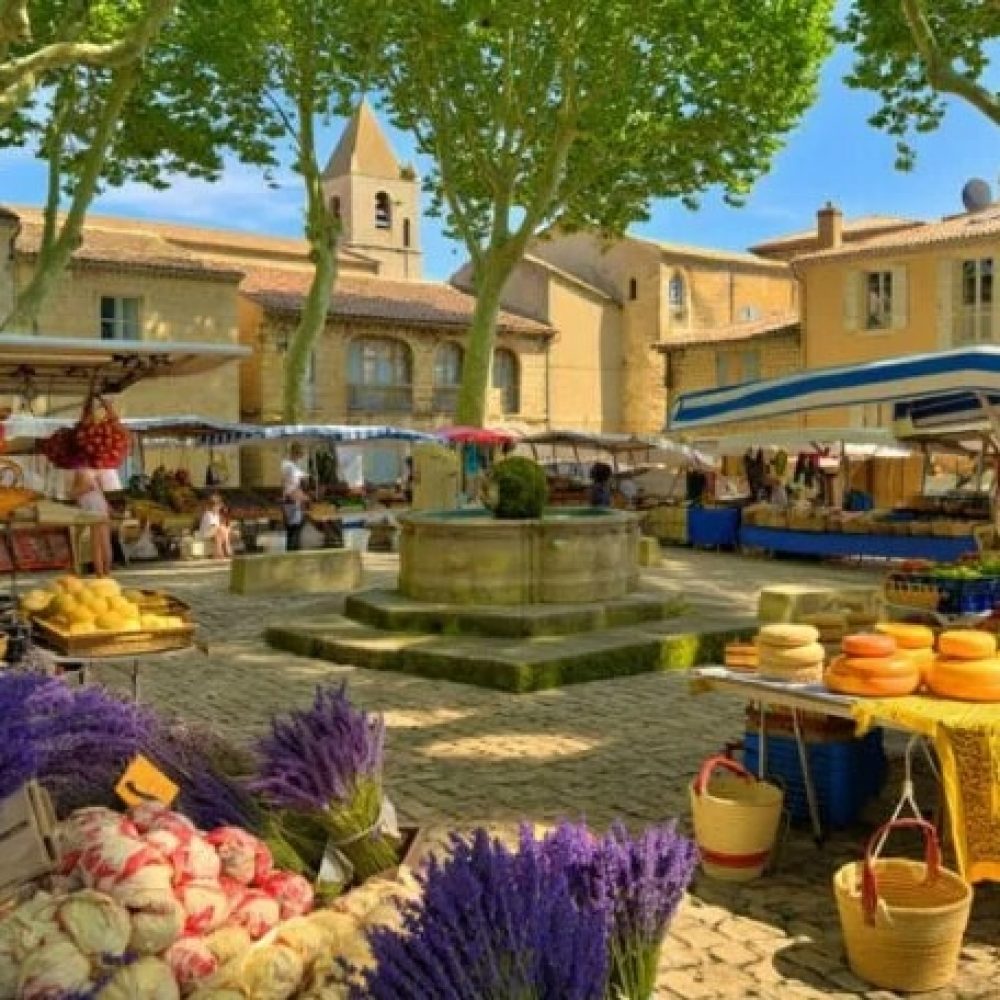 Le marché de Nyons
